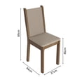 thumbnail image 4 of Juego de Comedor Mesa y 4 Sillas Madesa Sophie MB, 4 of 10