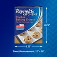 Reynolds Kitchens Cookie Baking Sheets, PreCut Parchment Paper, 25