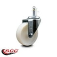 thumbnail image 2 of 4 Inch Nylon Wheel Swivel 7/16 Inch Grip Ring Stem Caster Service Caster Brand, 2 of 2