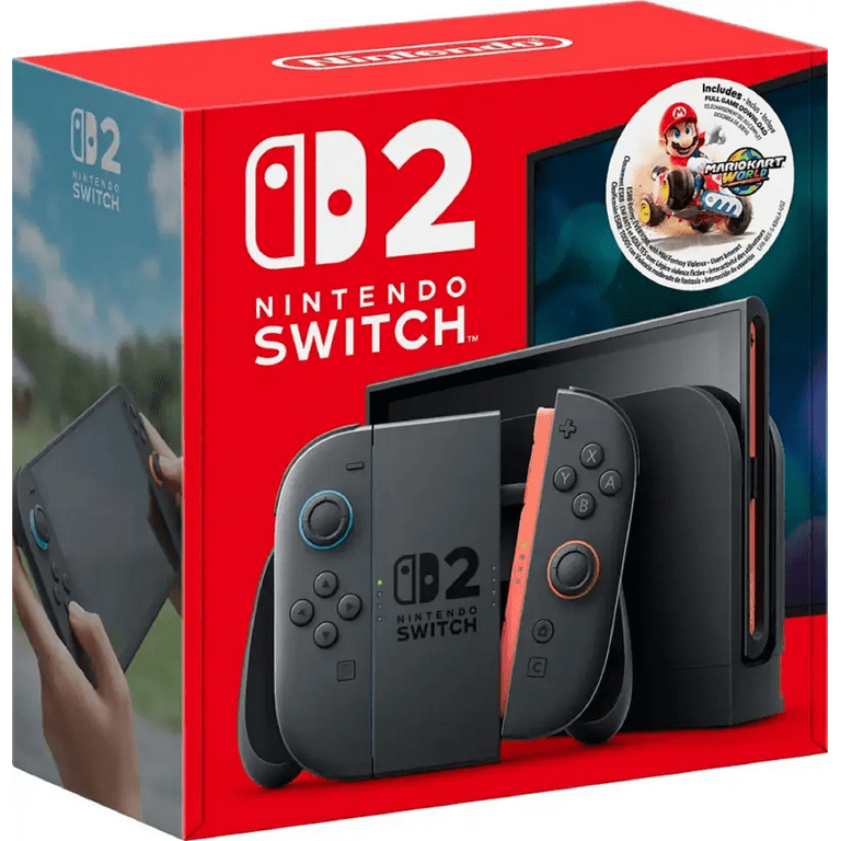 MARIOKART WORLD Nintendo Switch新品未開封品 Nintendo Switch 2 + Mario Kart World Bundle Video Game