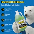 thumbnail image 4 of ComStar Coil Safe Evap Coil Cleaner, 1 Gallon, Self-Rinsing, Neutral pH, Non-Toxic, For Commercial/Residential AC & Refrigeration Coils, Made in USA, Green, Pleasant Smell (90-298), 4 of 8