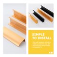thumbnail image 3 of OUNONA 4pcs Kitchen Cupboard Handles Modern Aluminium Alloy with Round Edges, 3 of 8