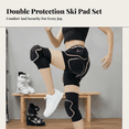 thumbnail image 3 of Abbraccia Equipo protector, rodilleras antichoque para esquí adultos, 3 of 6