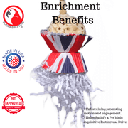 Bonka Bird Toys 2875 Union Jack Cake