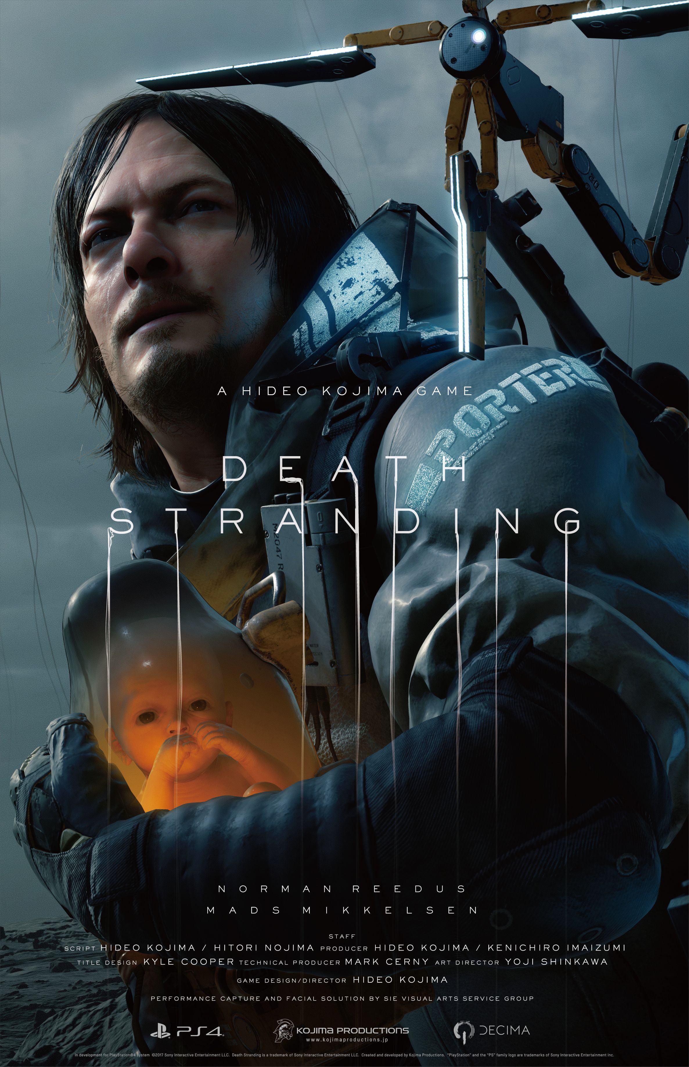 Death Stranding PS4 PS3 XBOX ONE Premium POSTER MADE IN USA - EXT616