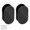 Black, variant on 2 Pack Acrylic Cord Clips, Strong Adhesive USB Cable Organizers for Glass Wall Desk, Home Storage