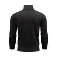 thumbnail image 2 of Men's Turtleneck Pullover Sweater Long Sleeve Slim Fit Solid Knit Top, 2 of 4