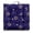 Lunar Mys, variant on Gothic Boho Floor Pillow Fluffy Square Meditation Cushion with Golden Sun & Moon Design