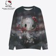 thumbnail image 1 of Sudadera de Hello Kitty para mujer, ropa de calle con estampado de Anime, Jersey informal de cuello redondo a la moda, novedad de 2023, 1 of 4