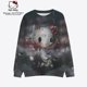 thumbnail image 1 of Sudadera de Hello Kitty para mujer, ropa de calle con estampado de Anime, Jersey informal de cuello redondo a la moda, novedad de 2023, 1 of 4