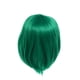 thumbnail image 1 of Mujer pelo verde peluca de cosplay peluca corta recta de fibra sintética con flequillo aseado, 1 of 7