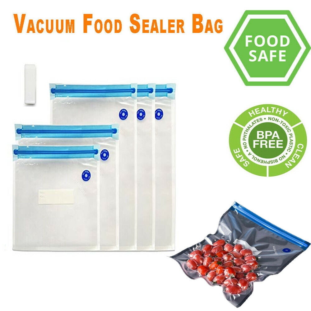 10x Vacuum Sealer Rolls,Sous Wide Bags Food Vac Storage & Seal,Microwave Freezer 