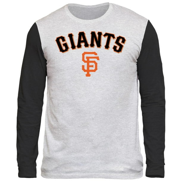 San Francisco Giants Shortstop Long Sleeve Tri-Blend T-Shirt - Bulletin