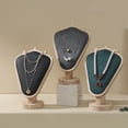 thumbnail image 4 of YIEMEEN Beautiful Necklace Presentation Holder Sturdy Wood Necklace Organizers Rack For Jewelry Display And Storage Solutions, 4 of 19