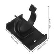 thumbnail image 2 of EXHUMKY 40Jgo Sujetadores Para Zócalos De Cocina Y Gabinete Negro Con Alta Resistencia Y Fácil Montaje, 2 of 7
