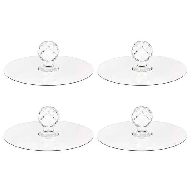 Tirador de armario de cristal con forma de diamante, transparente, autoadhesivo, manija de cajón de armario de cocina, herrajes, elevador de tapa de inodoro