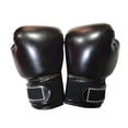 thumbnail image 2 of Wosthever 1 par de guantes de boxeo para niños, entrenamiento de cuero, Sparring, Fitness, gimnasio, entrenamiento, guantes para niños, Boxers Boxeo Negro, 2 of 6