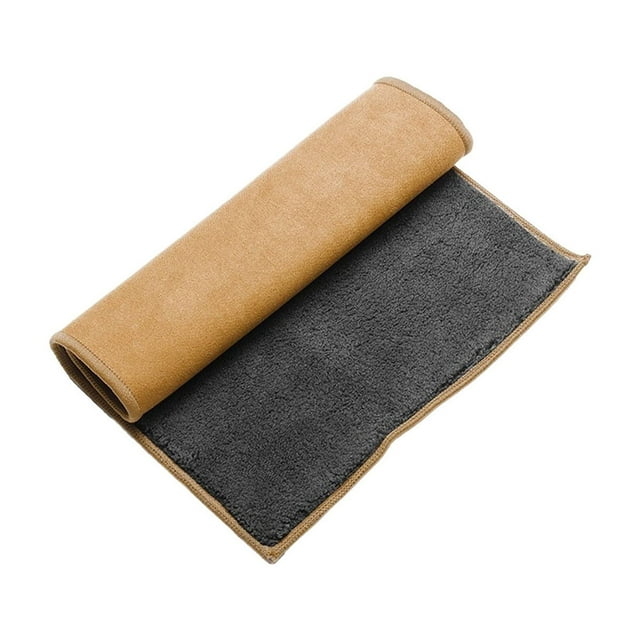 Sofa Vama Ropa de Cama Toalla de gamuza para coche, toalla para lavado de coches, paño de limpieza de doble cara, toallitas absorbentes especiales para el interior del coche for Navideño
