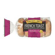David's Deli French Toast Bagels, 12