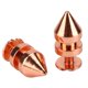 thumbnail image 4 of Puntas De Remache De Metal Tornillo Hacia Atrás, 100 Juegos Perno De Punta De Cono De Oro Rosa De Alta Dureza Para Zapatos Ccdes Otros, 4 of 8