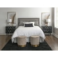 thumbnail image 3 of Linon Geo 2-Drawer Texture Nightstand, Multiple Finishes, 3 of 19