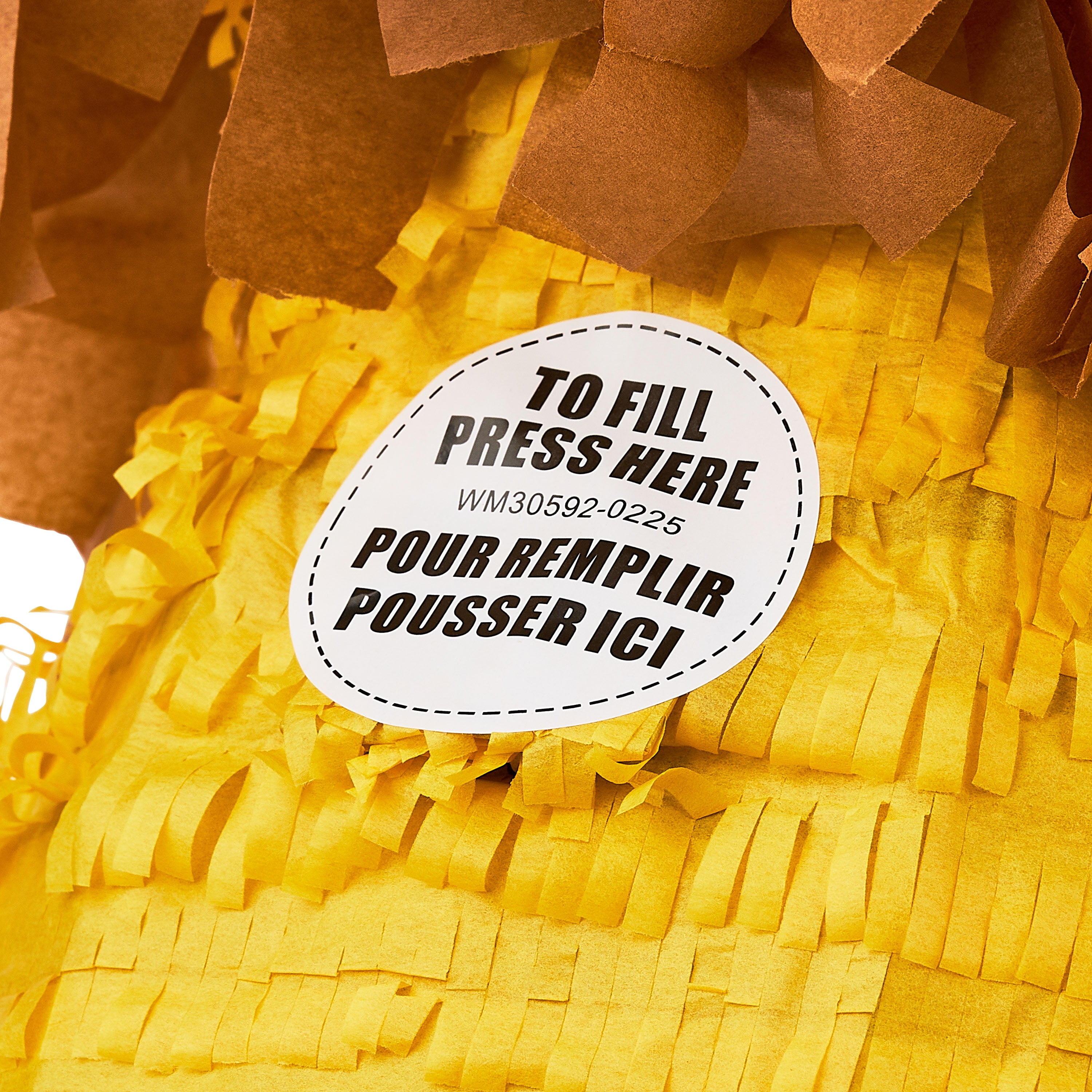 Yellow/Brown Lion Party Pinata, 10.25" x 15", by Way To Celebrate