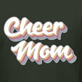 thumbnail image 5 of Wild Bobby Retro Cheer Mom Girl Sports Women Graphic Tee, Forest Green, X-Large, 5 of 5