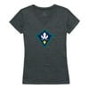 University of North Carolina at Wilmington Seahawks Women's Cinder Tee T-Shirt Heather Charcoal Small