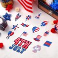 thumbnail image 4 of Yhmxh 14 Pcs Memorial Day Refrigerator Magnets Set, 4th of July USA Flag Magnets Patriotic Decor, Independence Day Decorative Car Magnetic Stickers for Fridge Metal Door Mailbox Locker Decoration, 4 of 6