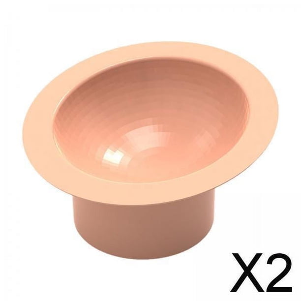 Conjunto de Platos Elevados para Gatos y Perros Yinane Estilo Vanguardista 2 Piezas PP 9,5 cm x 8,8 cm