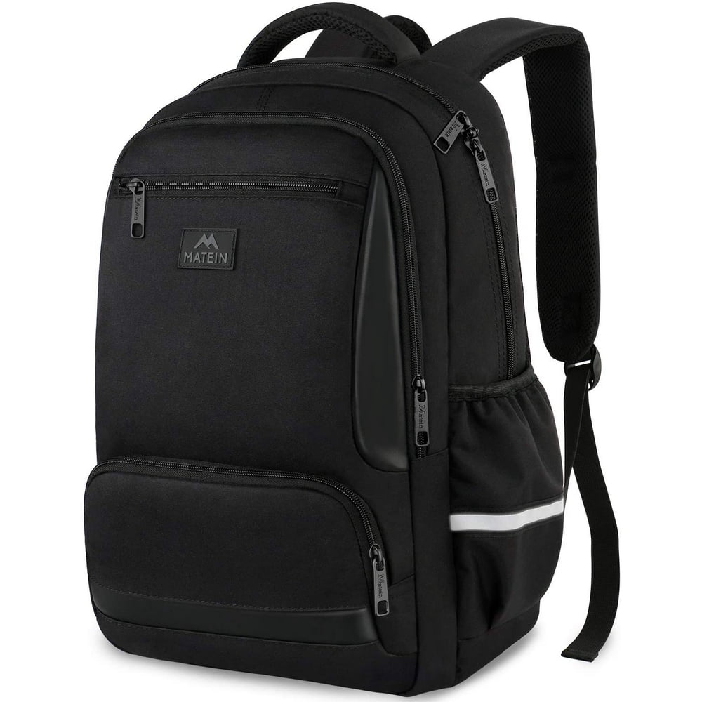 Matein 15.6" Student Laptop Backpack Waterproof Computer Bag