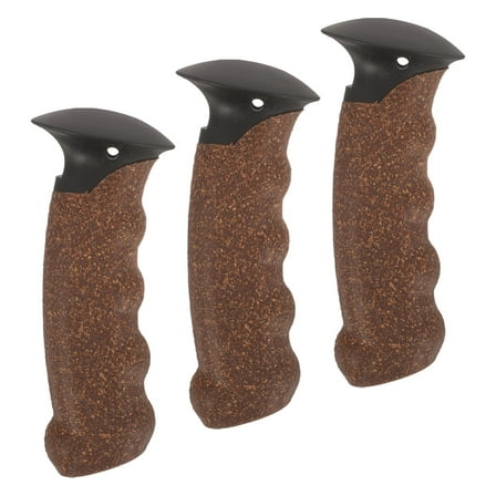 Worgeous  3 Pcs Pole Replacement Folding Walking Stick Trekking Handle