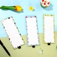 thumbnail image 4 of Dosaele 3x8Inch Magnetic Notepads  Kitchen Fridge Memopad Fruit Print Writing Pad, 4 of 11