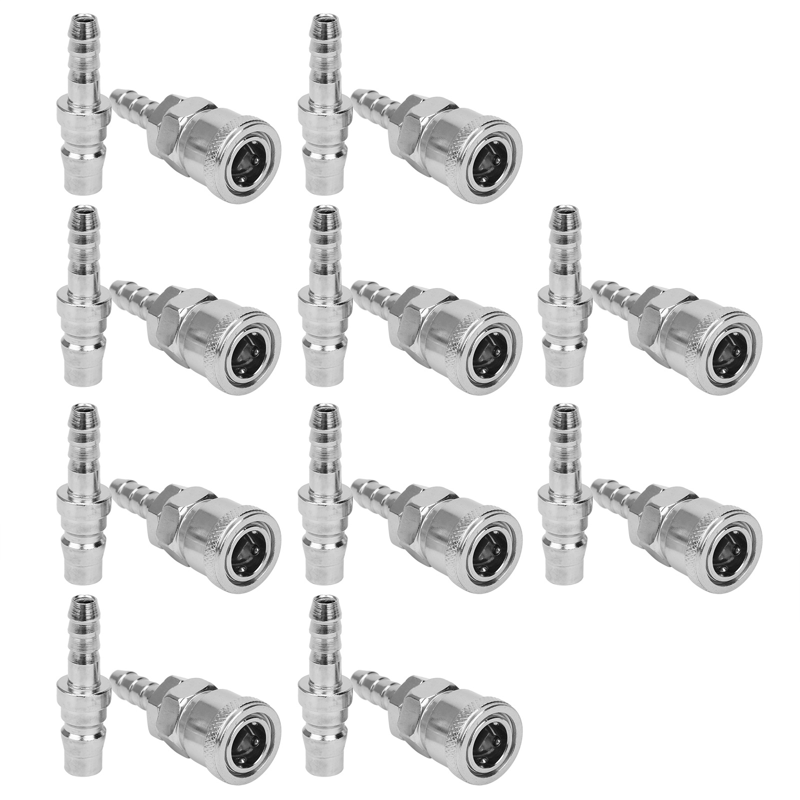 Henmomu Quick Connect Air Fitting Set,Air Line Compressor Connector,10