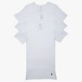thumbnail image 4 of Polo Ralph Lauren Mens Slim Fit Cotton T-Shirt 3-Pack Style-RSCNP3, 4 of 4