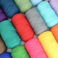 thumbnail image 4 of 1 Pack 200G /196ft Tshirt Yarn for Crochet, T Shirt Soft Elastic Fabric Chunky Thick T-Shirt Crochet Yarn for Crocheting Knitting Beginner Hand Knitting Bag/DIY Craft/Home Decor, 4 of 6