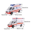 thumbnail image 4 of Baohd Emergency Ambulance Toy For Childrens Play Durable And Realistic Experience type+2, 4 of 6