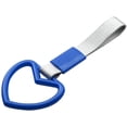 thumbnail image 1 of Tsurikawa Ring Heart JDM Train Bus Handle Hand Strap Drift Charm Strap Drift,Blue, 1 of 4
