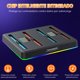 thumbnail image 4 of Base de carga para Nintendo Switch 2 Joy-Cons - Estación de carga para hasta 4 controles de Switch con iluminación RGB, indicadores LED y alertas audibles, puerto Type-C, 4 of 7