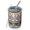 Blue Boho Tribal, variant on 12oz Coffee Tumblers Blue Floral Leaf Pattern Stainless Steel Vacuum Insulated Travel Tumbler Coffee Cups Mug with Lid and Straw with Cleaning Brush for Cold & Hot Drinks