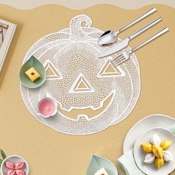 Clearance! Halloween Placemat Household Heat-resistant, Waterproof,insulation Mat, And Easy To Clean