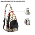 thumbnail image 2 of Funny Dino Print Shoulder Bag&nbsp;- Cartoon Dinosaur Crossbody Pack (Easy to Carry), 2 of 4