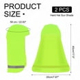 thumbnail image 2 of Uxcell Sombra de Sol para Casco Duro, 2 Pcs Forro de Casco Sombra de Cuello Protector Solar, Verde Fluorescente, 2 of 6