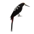 thumbnail image 1 of Pájaro carpintero de simulación, modelo animal, arreglos florales, figura de pájaro realista, accesorio de artificial para el jardín del hogar., 1 of 8