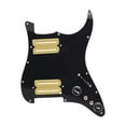 thumbnail image 1 of Conjunto de pastilla de de guitarra eléctrica Humbucker, pieza de repuesto de guitarra precableado para accesorios de guitarras , Amarillo Negro Negro Amarillo, 1 of 8