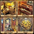 thumbnail image 3 of Kit Book Nook Jioustoy Book Nook con funda antipolvo LED Bell's Mystery, 3 of 6
