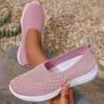 thumbnail image 5 of Orthopedic Walking Shoes for Women 2025 Woven Breathable Slip on Shoes Arch Support Casual Running Diabetic Sneakers, 5 of 9