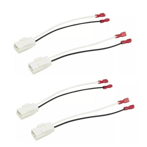 4× Speaker Wiring Harness 72-6515 For Chrysler Dodge Durango Jeep Grand Cherokee