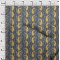 thumbnail image 2 of oneOone Cotton Cambric Fabric Floral & Paisley Block Printed Craft Fabric BTY 56 Inch Wide, 2 of 4