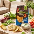 thumbnail image 4 of Breton Veggie Crisps Zesty Ranch, 6 oz Bag (Pack of 2) – Popped Not Fried, Gluten-Free Vegetable Chips made with Real Yellow Peas, Beets, and Sweet Potato, 4 of 8